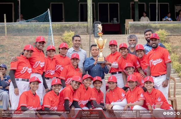University of Sri Jayawardanapura Women’s Baseball Team Triumphs in Inaugural Inter University Championship