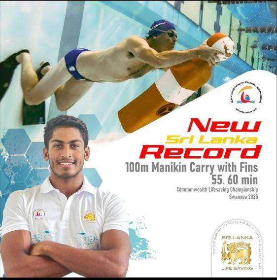 W.A. Chris Pavithra Shines at the Commonwealth Lifesaving Championship