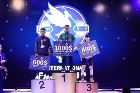 L.G. Avindu Sasmika Liyanagedara 🏆 Represented Sri Lanka at the 6th International Men’s Fajr Cup – Tehran, Iran 2025 🇱🇰