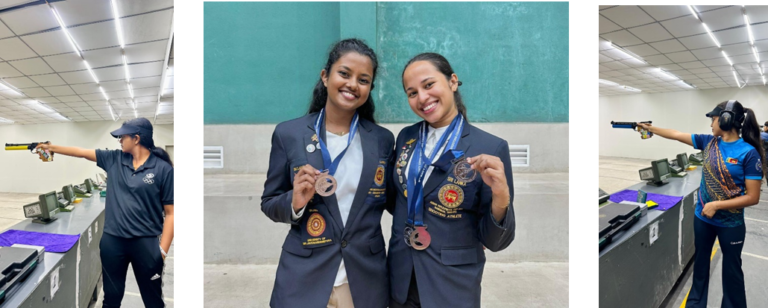 J’pura Flames Ignite the Range: Double Gold Glory for Shooting Stars!